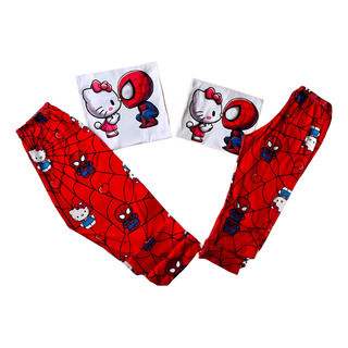 Pijama Dúo Pareja Hello Kitty Spiderman Hombre Mujer Rojo Ch-m Pijama Dúo Pareja Hello Kitty Spiderman Hombre Mujer Rojo Ch-m
