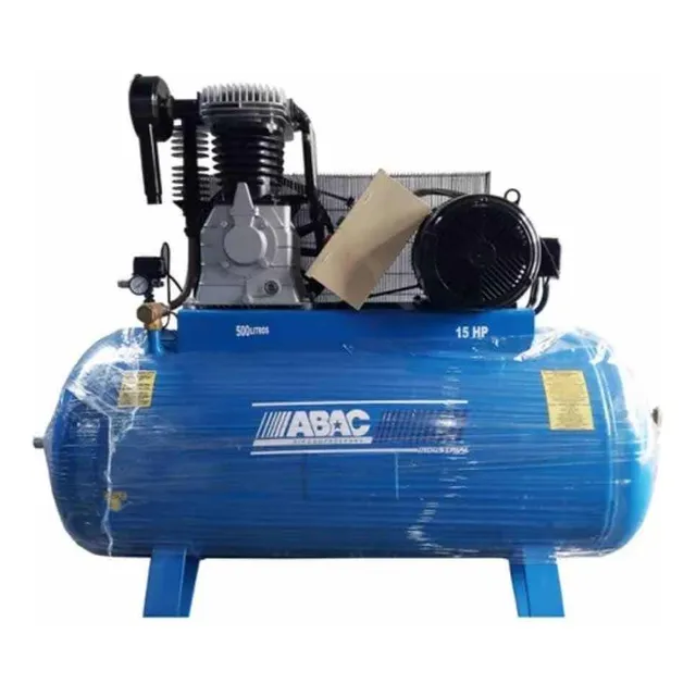 Compresor De Aire Abac-fna 15hp 230-460v Tanque500lts. Italy