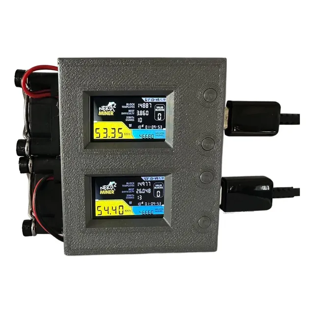 Nerdminer V2 S19 Asic Ed Bitcoin Lottery Minero 100 A 120khs