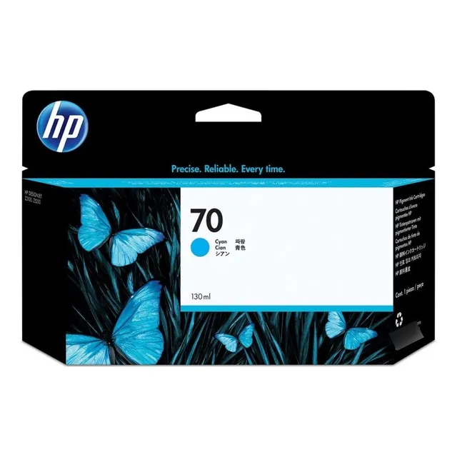 Cartucho Hp Designjet 70 C9452a Color Cyan 130ml 1 Pieza