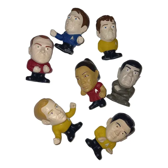 Star Trek Set De Muñecos Coleccion Burger King 2009