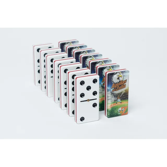 Juego De Dominó Acrílico Exclusivo, Águilas Del Zulia