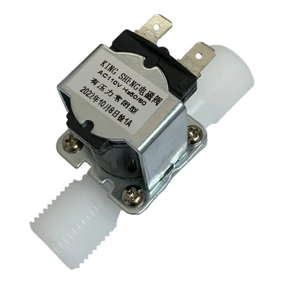 Válvula Solenoide 110v 180° 1/2 Rosca Automação Para Arduino