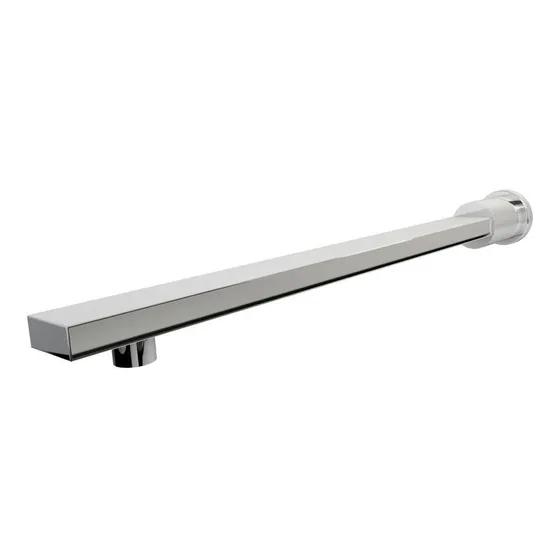 Tubo De Ducha Regadera Delux  45cm Fundición Pacífico