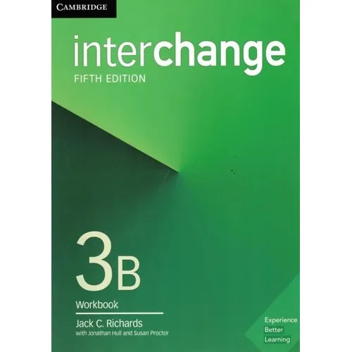 Interchange 3b Workbook - 5th Ed, De Richards, Jack C.. Editora Cambridge University, Capa Brochura Em Inglês Americano