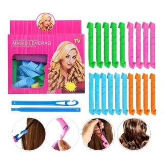 Ruleros Mágicos Estirable X18u Rizar Ondas Belleza Estética Ruleros Mágicos Estirable X18u Rizar Ondas Belleza Estética