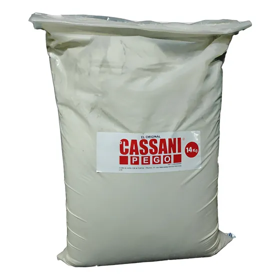Pego Cassani Saco 14 Kg Adhesivo Gris Para Cerámica