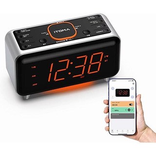 Reloj Despertador Inteligente Smart Clock Fm Radio Con App Reloj Despertador Inteligente Smart Clock Fm Radio Con App