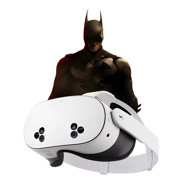 Lentes Realidad Virtual Oculus Meta Quest 3s 128gb Color Blanco Y Batman: Arkham Shadow