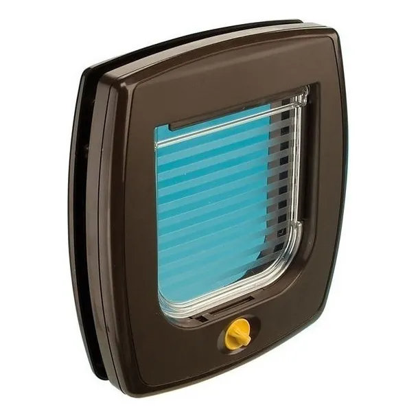 Puerta Para Perro Gato 15 42,2x9,6x48,2cm Marron Mas Envio