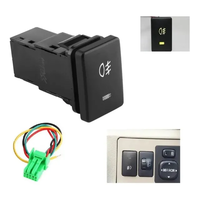 Boton Interruptor Switch Neblinero Faro 12v Auto Universal