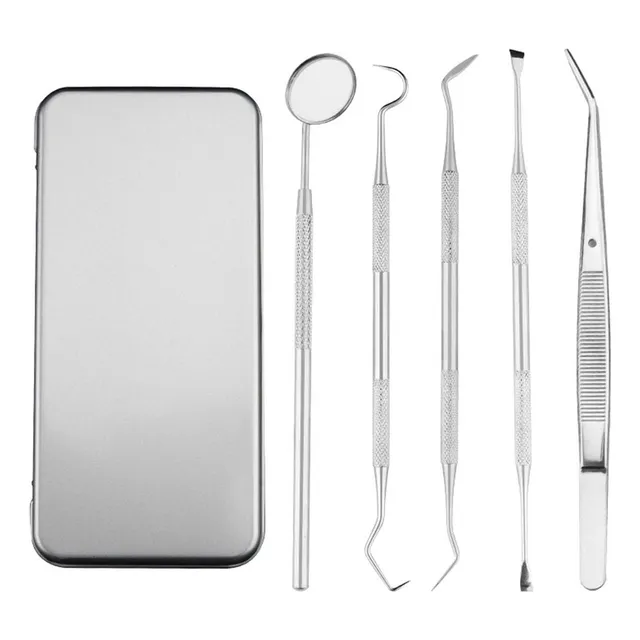 Herramienta De Limpieza De Dientes D R522 De Acero Inoxidabl