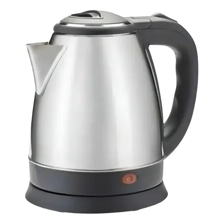 Chaleira Elétrica Inox 1,8L 1000W Aquecimento Rápido Automática