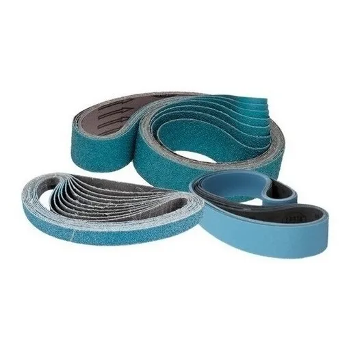 Cinta De Lixa 915x100 Grão Zircônio P/ Cutelaria - 5 Peças