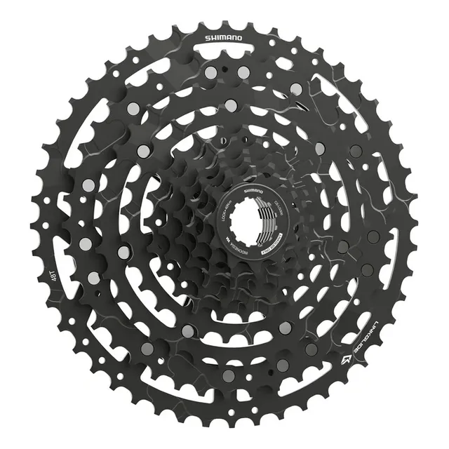 Cassette Shimano Cues Cs-lg300 10v 11-48t Color Negro