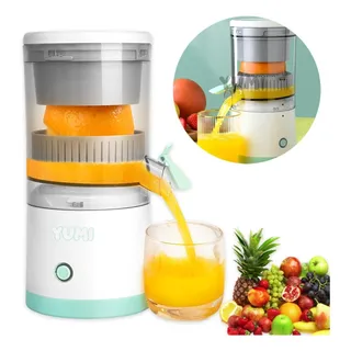 Espremedor De Frutas Elétrico Portåtil Suco Limão Laranja Cor Branco Espremedor De Frutas Elétrico Portåtil Suco Limão Laranja Cor Branco