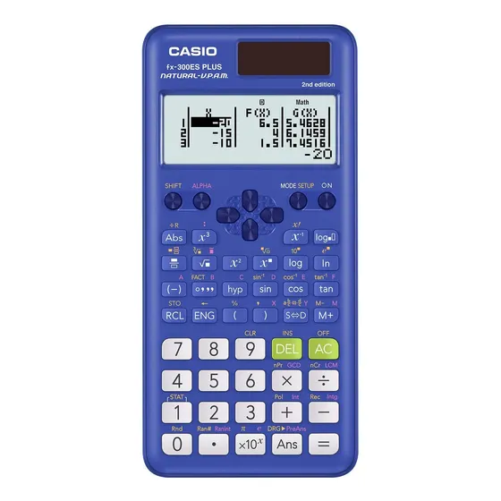 Calculadora Científica Casio Fx-300es Plus 2 262 Funciones