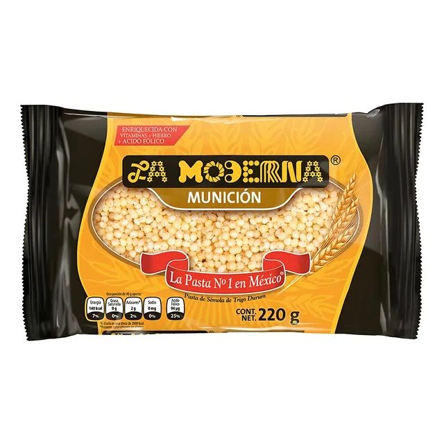 Pasta para Sopa La Moderna Munición 220g