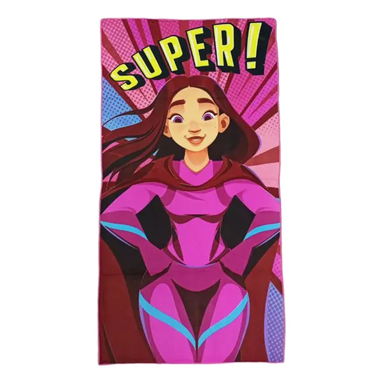6 Toallas Para Niños Niñas Infantil Spiderman Princesas
