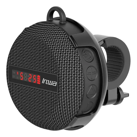 Altavoz Bluetooth Inalámbrico Portátil Para Bicicleta, Bicicleta, Bicicleta, Mp3 Negro