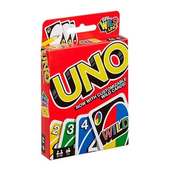 Juego De Cartas El Uno Juego De Mesa Familiar 