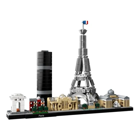 Set de construcción Lego Architecture Paris 649 piezas en caja