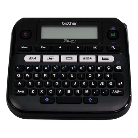 Rotuladora Brother Ptd210 De Escritorio 12mm