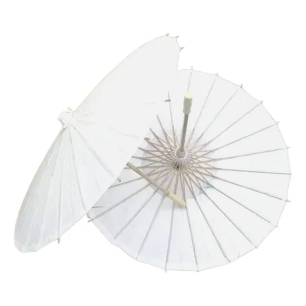 Recuerdos Bodas  Sombrillas Blancas 57 Cm Diámetro