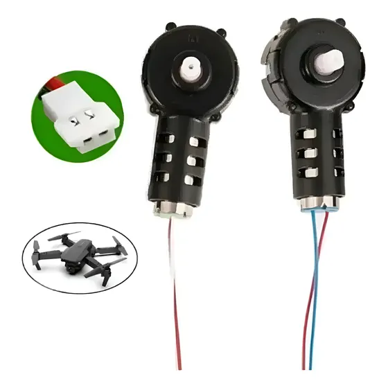 Kit Peças Reposição 2 Motores Drone E88 E99 K3 Ponta Complet