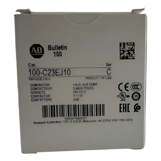 100-c23ej10 Contactor Magnetico 23c Allen-bradley