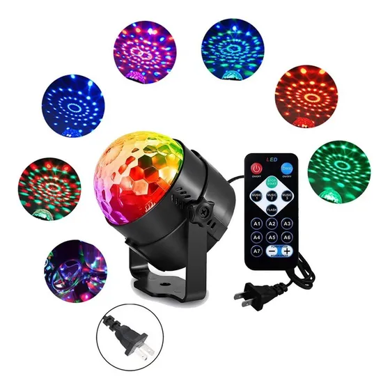 Mini Movendo Colorido Led Rgb Luz Para Festa Luzes Do Palco
