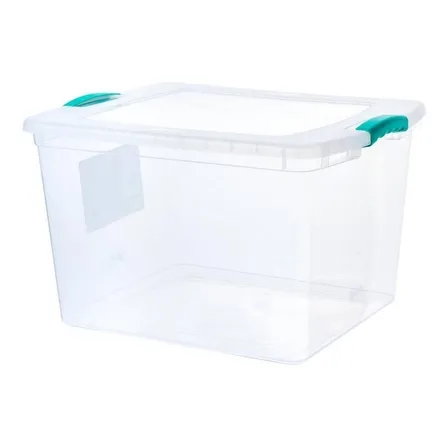 Caja Organizadora 45 Litros Transparente