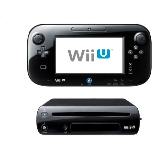 Nintendo Wii U 32gb Deluxe Bundle Color Negro Negro