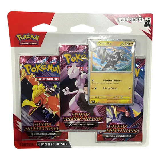 Copag Pokémon Go 2025 - Triplo Com 19 Cartas Raras