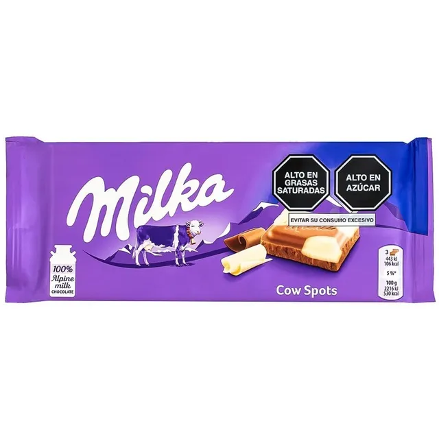 Chocolate Con Leche Milka 100 Gr.
