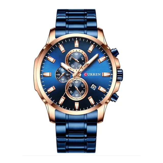 Reloj Curren 8348. En Acero..nuevo Original.