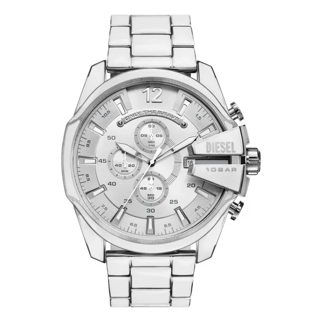 Reloj Diesel Mega Chief Acero Inoxidable Analogico