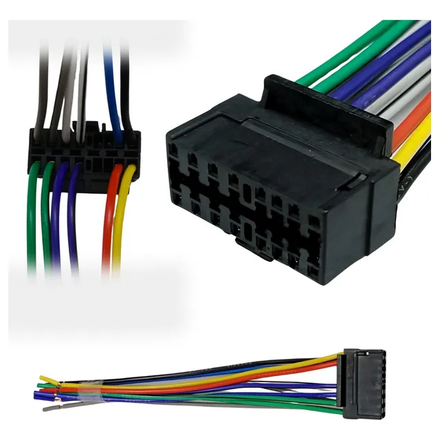 Chicote Pioneer Universal Mp3 Mp5 Plug Cabo Conector Som