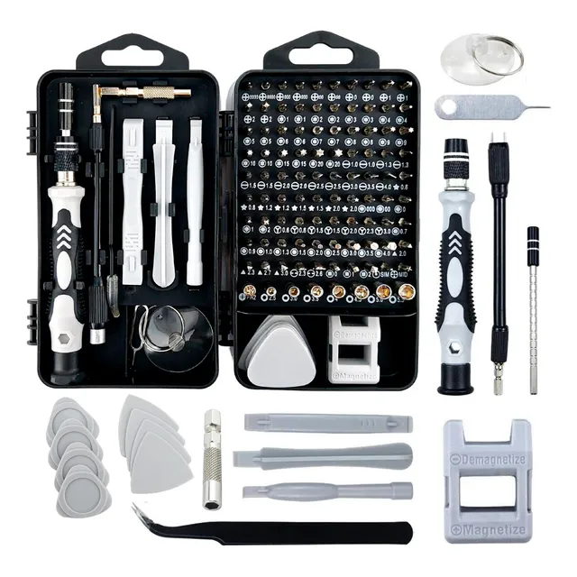 Kit Chave De Precisão 117 Peças Celular iPhone Notebook Pc