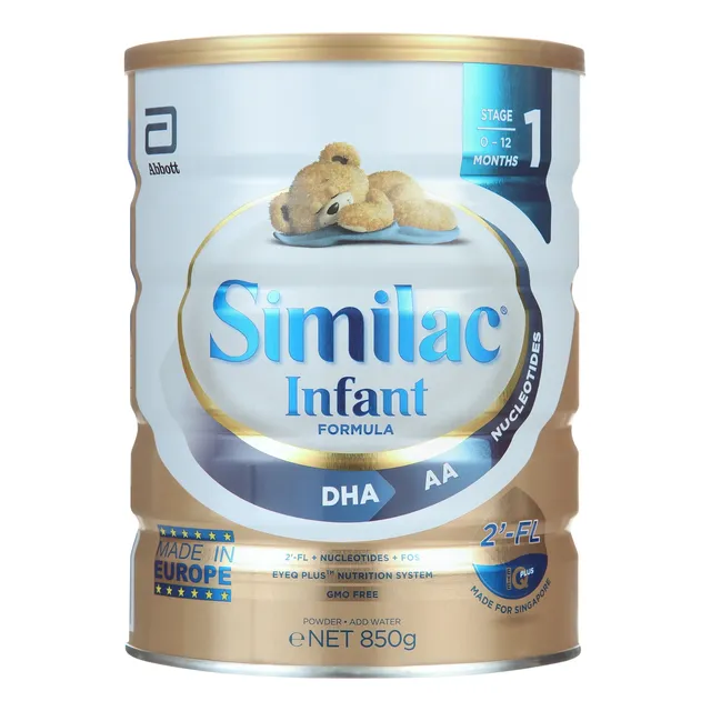 Similac Infant Dha Aa Nucleotides 850 G (2 Pack) X $750