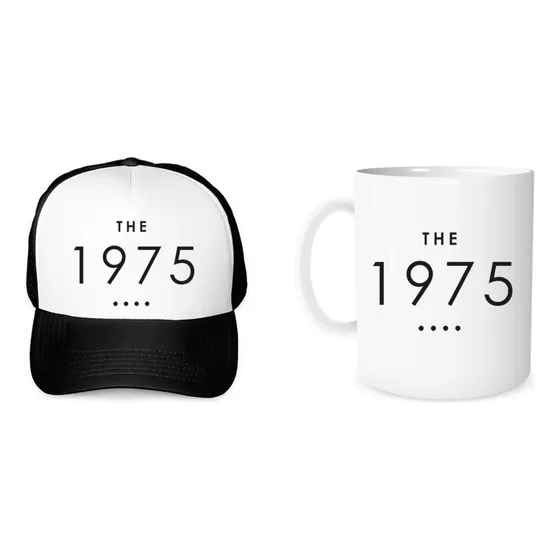Gorra Unisex De Malla Y Taza 11oz The 1975 Rock Indie