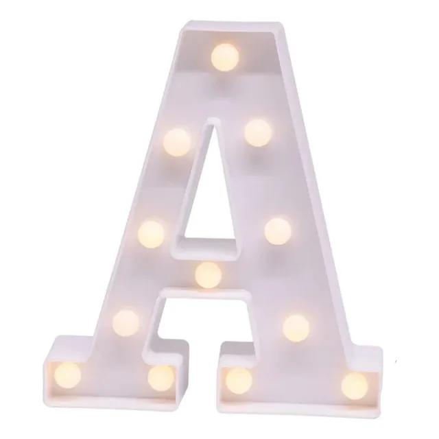 Letras Y Numeros Led Corporeas Decoracion Fiestas Luces