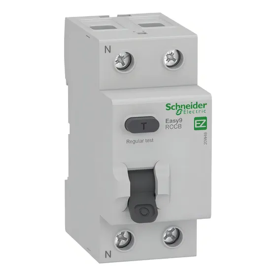 Interruptor Diferencial Bipolar 2x25a 30ma Schneider Easy9 Ez9r36225