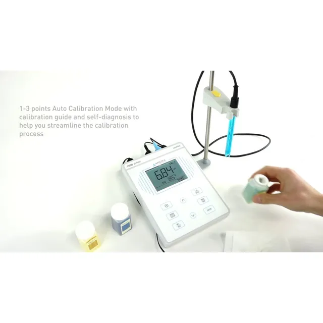 Medidor De Ph / Mv / Temperatura 3 En 1 De Mesa Apera Ph700