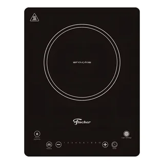 Fogão Cooktop 1 Queimador Indução Preto Fischer 127v Fogão Cooktop 1 Queimador Indução Preto Fischer 127v