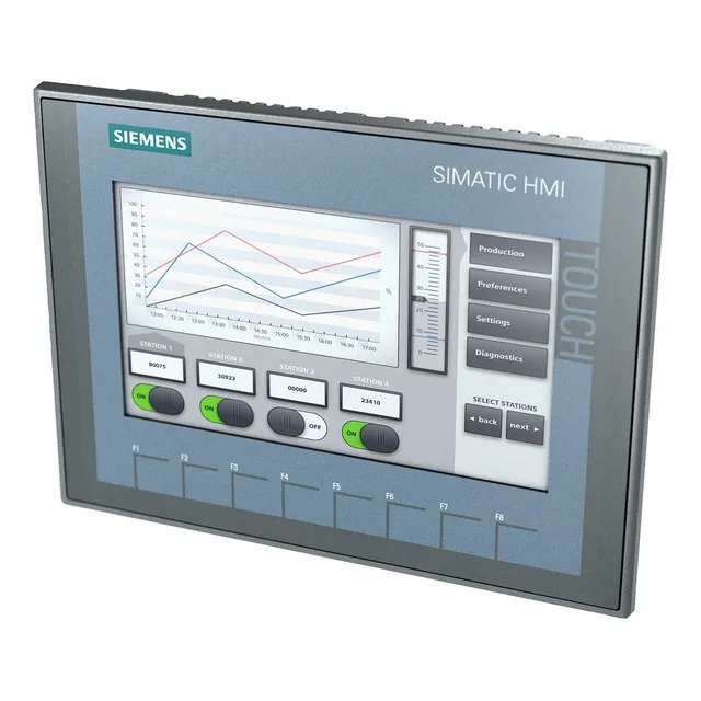 Panel Pantalla Teclado/táctil Siemens 6av2123-2gb03-0ax0 Hmi