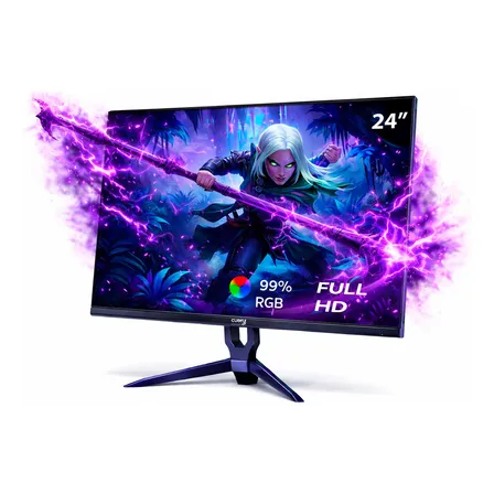 Monitor 24 Pulgadas Led Hdmi Full Hd Pantalla 100hz Negro Negro