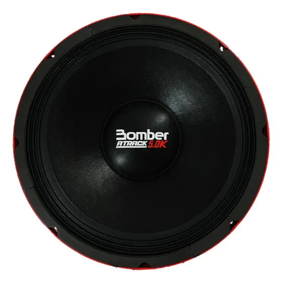 Auto Falante Bomber Atrack Tt 15 5k Rms 4 Ohms Cone Seco
