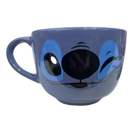Caneca De Sopa Stitch Disney 500 Ml Oh Yeah