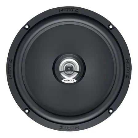 Alto Falante 6 Polegadas Coaxial Hertz Dieci Dcx 165.3 60 Rms 4ohms 120w Par Som De Qualidade Alta Performance Preto